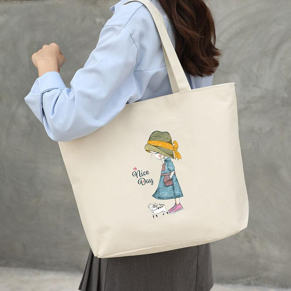 Women's Canvas Bag | New Shoulder Handbag |Tote One Piece