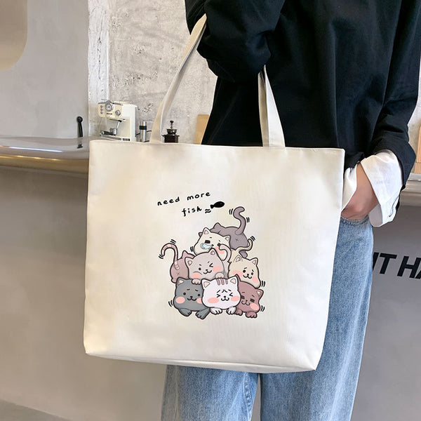 Women's Canvas Bag | New Shoulder Handbag |Tote One Piece
