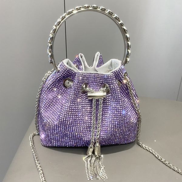 European And American | Shiny Diamond Handbag For Women