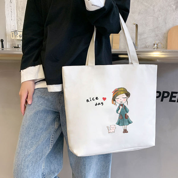Women's Canvas Bag | New Shoulder Handbag |Tote One Piece