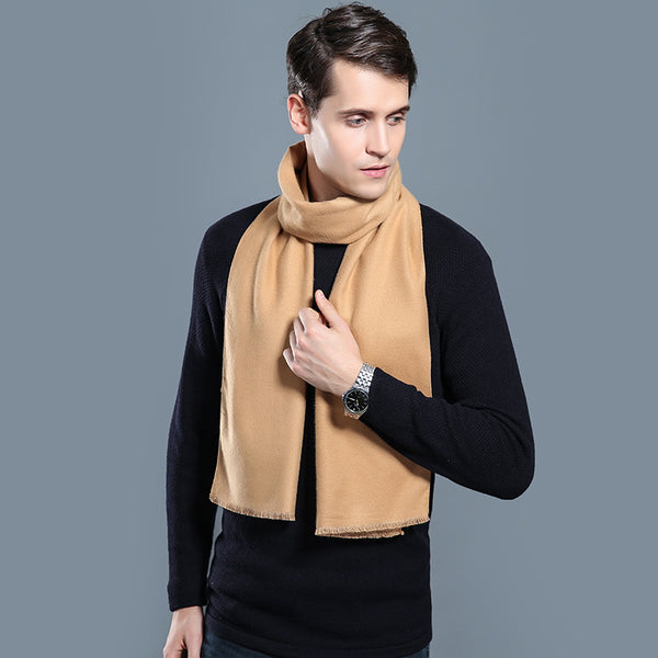 Simple Plaid Warm Keeping | Artificial Cashmere Scarf