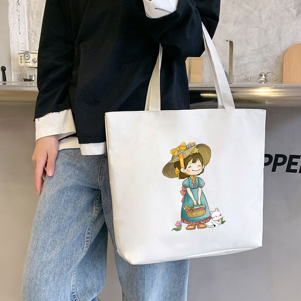 Women's Canvas Bag | New Shoulder Handbag |Tote One Piece