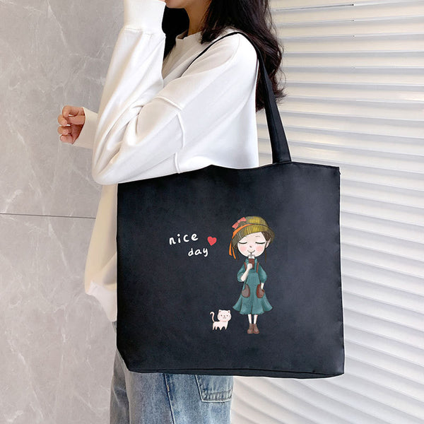 Women's Canvas Bag | New Shoulder Handbag |Tote One Piece