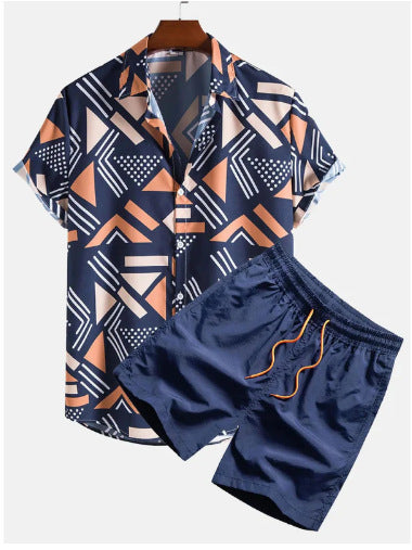 Casual Suit | 3D Digital Printing | Short Sleeve