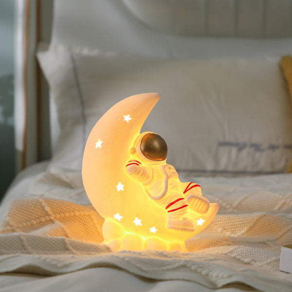 Lunar Sky Astronaut Rabbit Hollowed Out