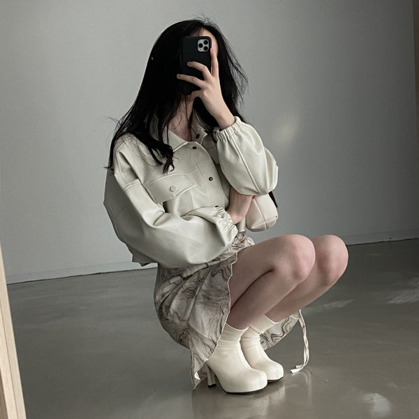 Leather Coat