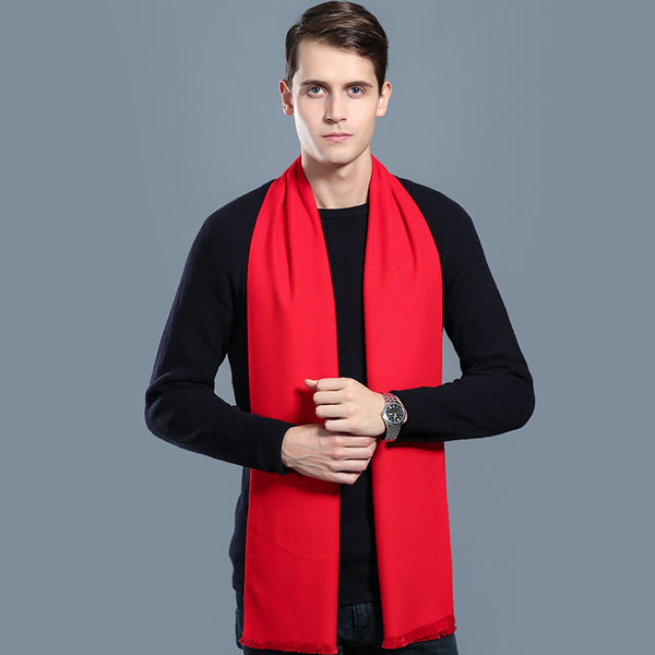 Simple Plaid Warm Keeping | Artificial Cashmere Scarf