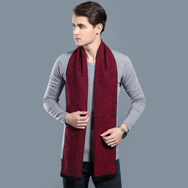 Simple Plaid Warm Keeping | Artificial Cashmere Scarf