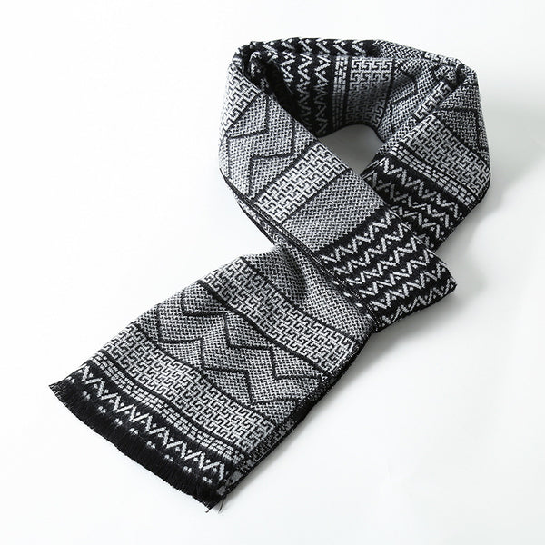 Simple Plaid Warm Keeping | Artificial Cashmere Scarf