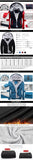 Autumn And Winter Fleece-lined Thick Warm Jacket Plus Size Printed Sweater