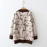 Loose Western Style Long Sleeve | Knitted Cardigan