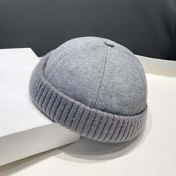 Autumn And Winter | Deerskin Velvet Beret Melon Skin Hat