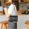Crossbody Bags for Women Black PU Leather Shoulder Bag