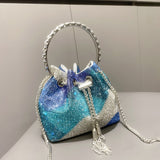 European And American | Shiny Diamond Handbag For Women