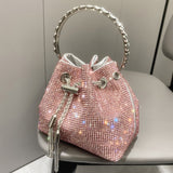 European And American | Shiny Diamond Handbag For Women