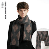 Simple Plaid Warm Keeping | Artificial Cashmere Scarf