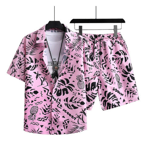 Casual Suit | 3D Digital Printing | Short Sleeve
