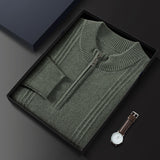Half Turtleneck Zipper Autumn And Winter