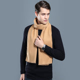 Simple Plaid Warm Keeping | Artificial Cashmere Scarf