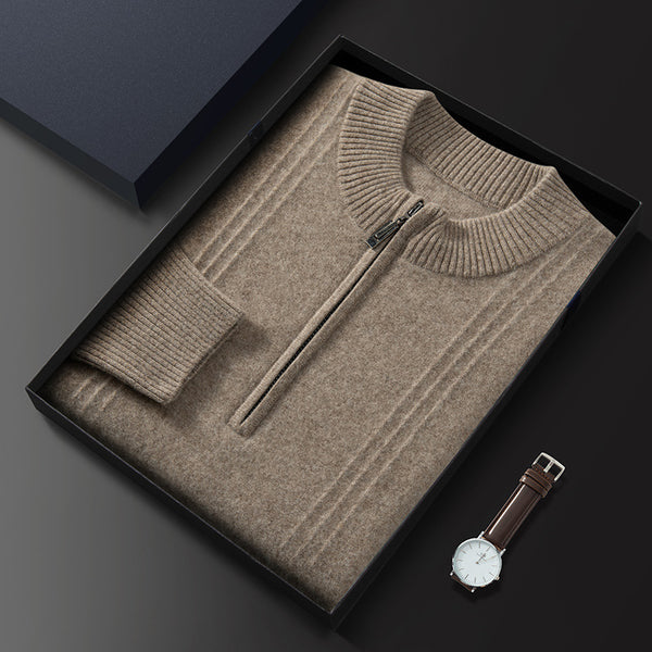 Half Turtleneck Zipper Autumn And Winter