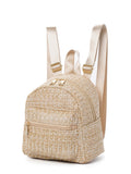 Ethnic Double Layer Zipper | Casual Cool Backpack