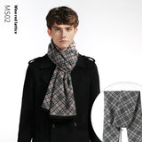 Simple Plaid Warm Keeping | Artificial Cashmere Scarf