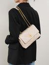 Women's Cowhide Diamond Chain | Square Shoulder bag