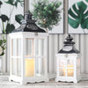 White Wood Decorative Lanterns