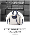 Womens Handbag Tote Shoulder Purse Leather Purses