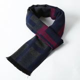 Simple Plaid Warm Keeping | Artificial Cashmere Scarf