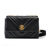 Women's Cowhide Diamond Chain | Square Shoulder bag