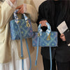 Korean-style | Niche Texture Rhombus | Crossbody Tote Bag