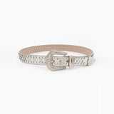 Versatile Fashion Edge Beads New Rhinestone Belt Women's Belt