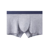 Cotton Mid Waist Antibacterial Breathable Men's Boxers