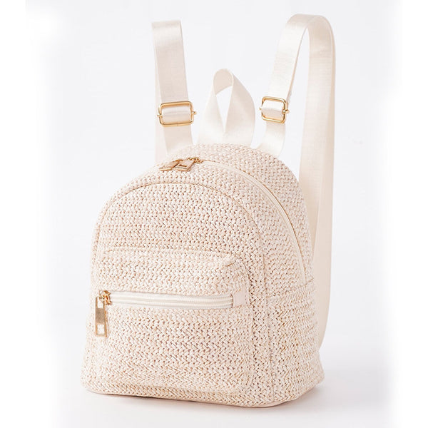 Ethnic Double Layer Zipper | Casual Cool Backpack