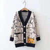 Loose Western Style Long Sleeve | Knitted Cardigan