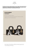 Korean-style | Niche Texture Rhombus | Crossbody Tote Bag