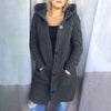Winter New Women's Hooded | Slim Sweater Coat