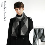 Simple Plaid Warm Keeping | Artificial Cashmere Scarf