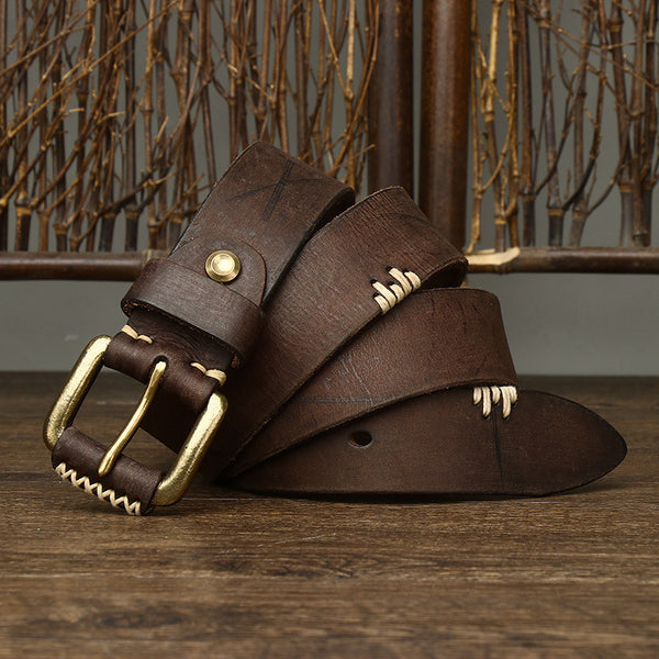 Handmade Retro | Cow Leather Belt