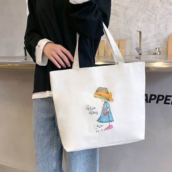 Women's Canvas Bag | New Shoulder Handbag |Tote One Piece