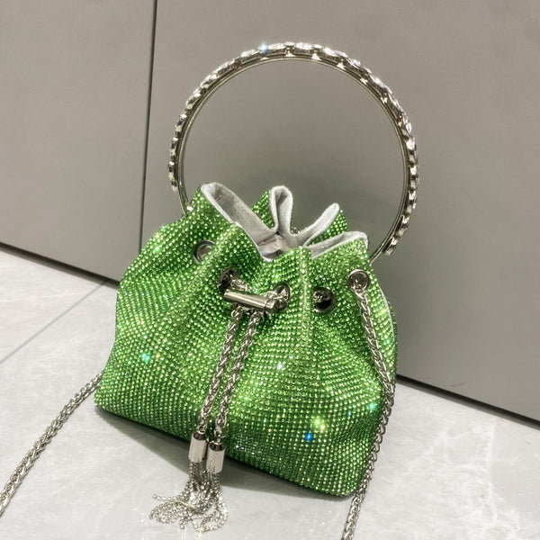 European And American | Shiny Diamond Handbag For Women