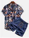 Casual Suit | 3D Digital Printing | Short Sleeve