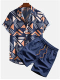 Casual Suit | 3D Digital Printing | Short Sleeve