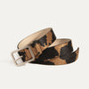 Black And White Cows Pattern Belt