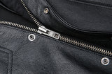 Casual Leather Waistcoat