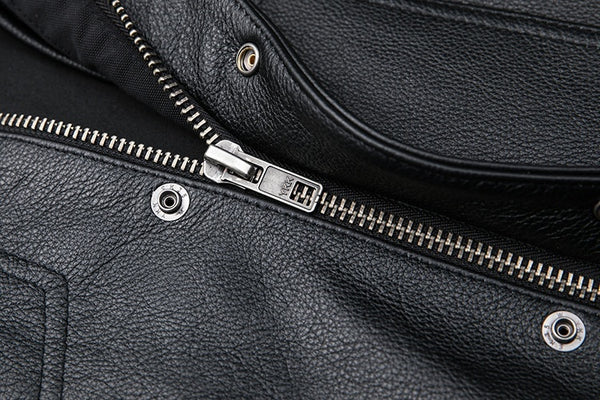 Casual Leather Waistcoat