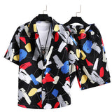 Casual Suit | 3D Digital Printing | Short Sleeve