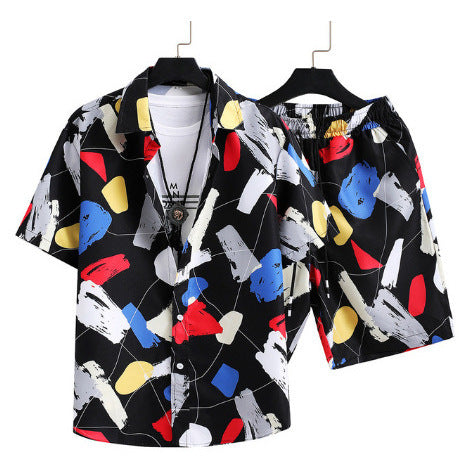 Casual Suit | 3D Digital Printing | Short Sleeve