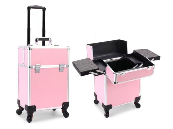 Large-capacity | Make-up And Make-up Artist Trolley Storage Toolbox